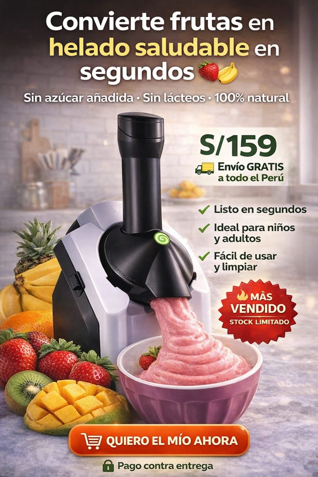 MAQUINA DE HELADOS PRO MIX