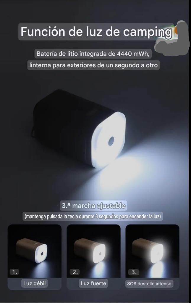 INFLADOR PORTATIL 3 EN 1