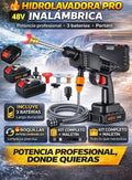 HIDROLAVADORA PRO 48V + 3 BATERIAS